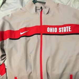 Nike Mens L Dri-Fit wind breaker zip up jacket